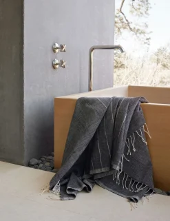 Melkam Bath Sheet by Bolé Road Textiles