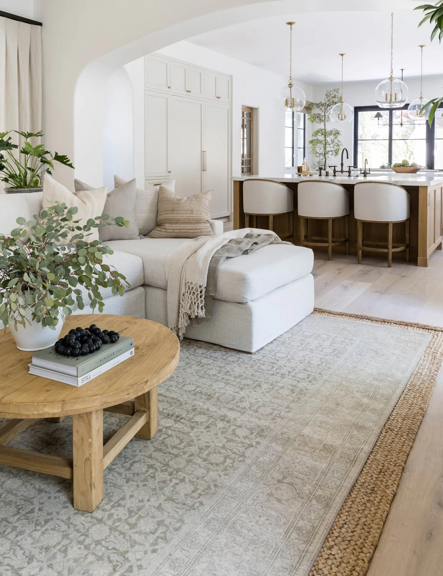 Menorca Hand-Knotted Wool Rug by Pure Salt x Momeni
