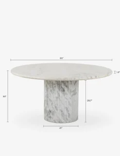 Mercer Round Dining Table