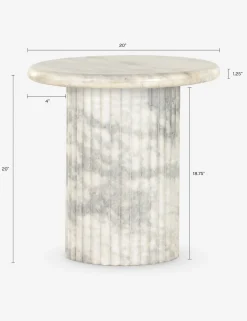 Mercer Round Side Table