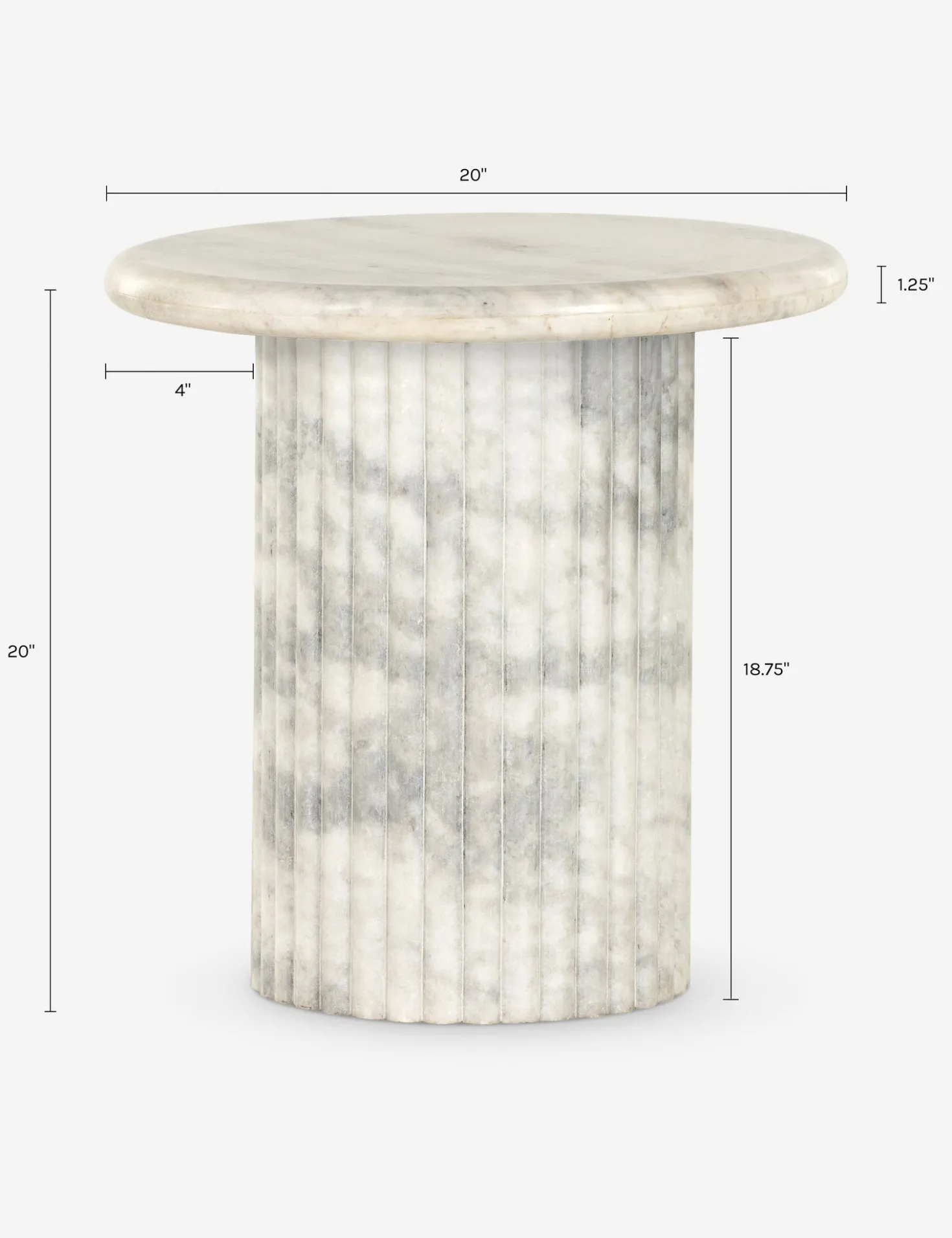 Mercer Round Side Table