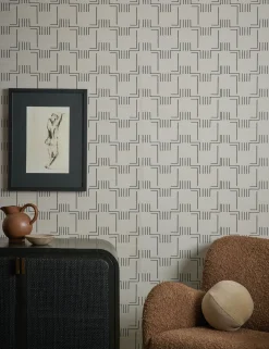 Mesa Grasscloth Wallpaper by Élan Byrd