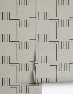 Mesa Grasscloth Wallpaper by Élan Byrd
