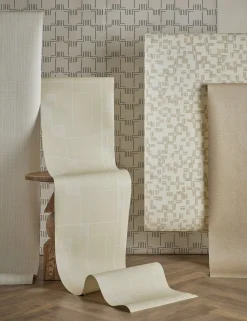 Mesa Grasscloth Wallpaper by Élan Byrd