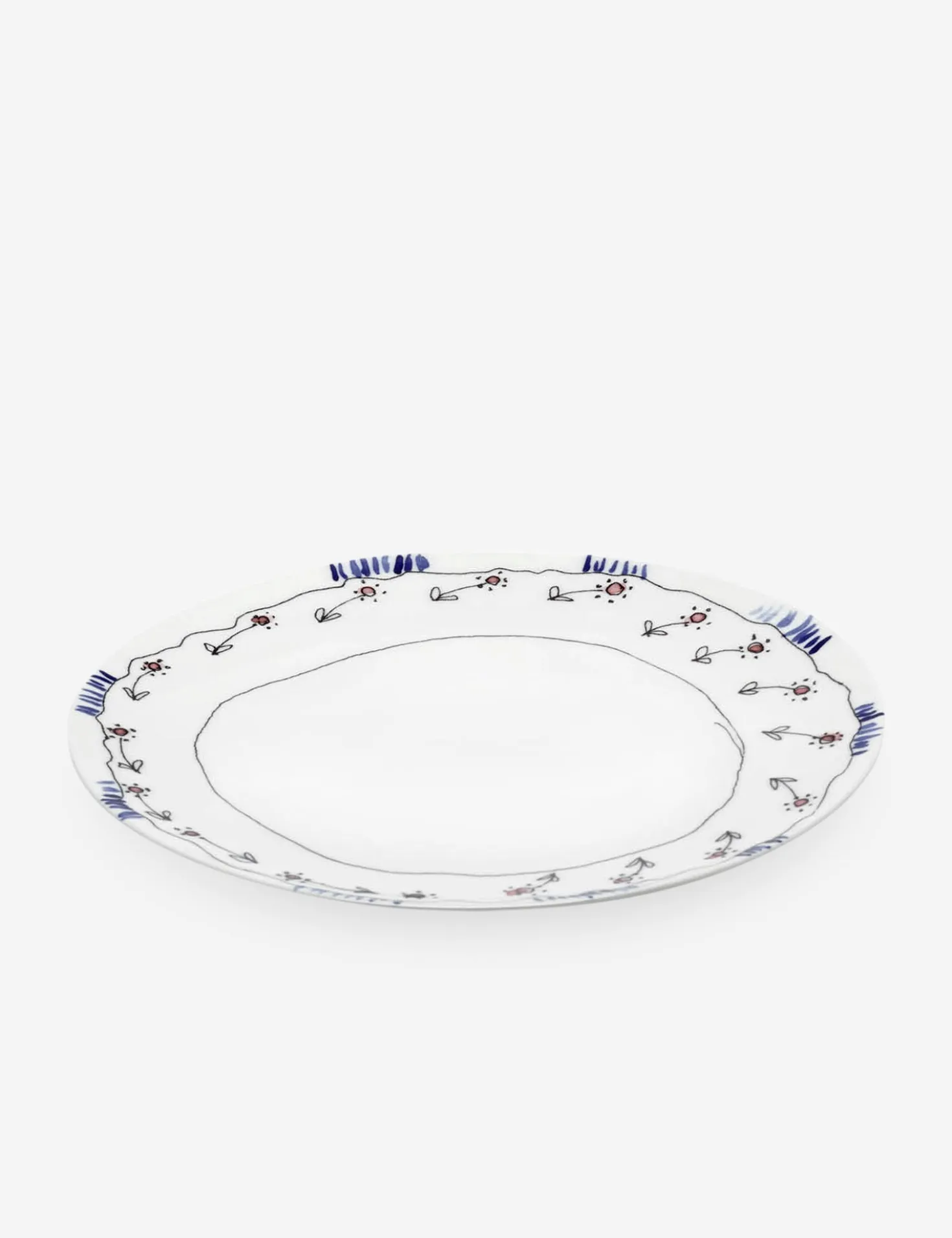 Midnight Flowers Dinnerware by Marni x Serax