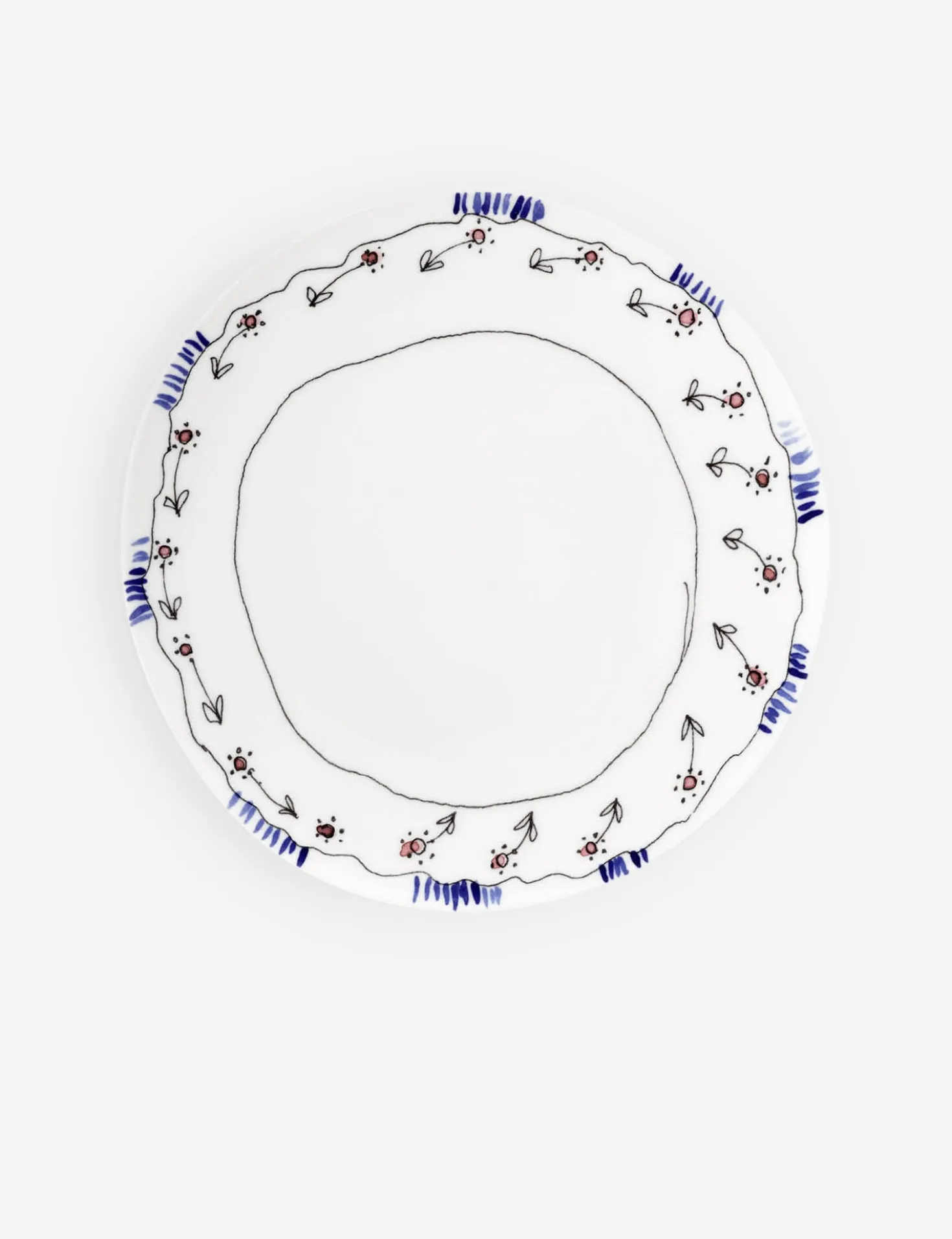 Midnight Flowers Dinnerware by Marni x Serax