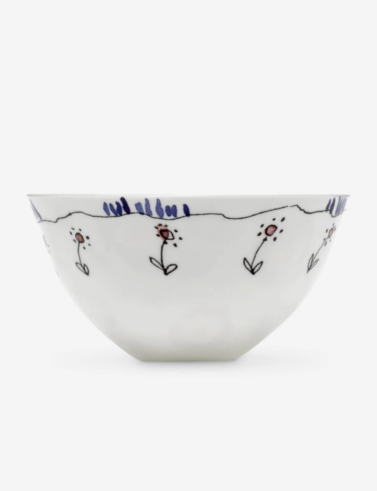 Midnight Flowers Dinnerware by Marni x Serax