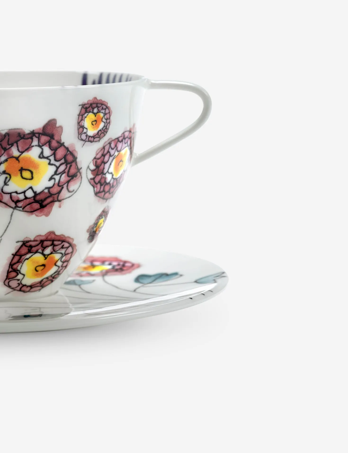 Midnight Flowers Drinkware by Marni x Serax