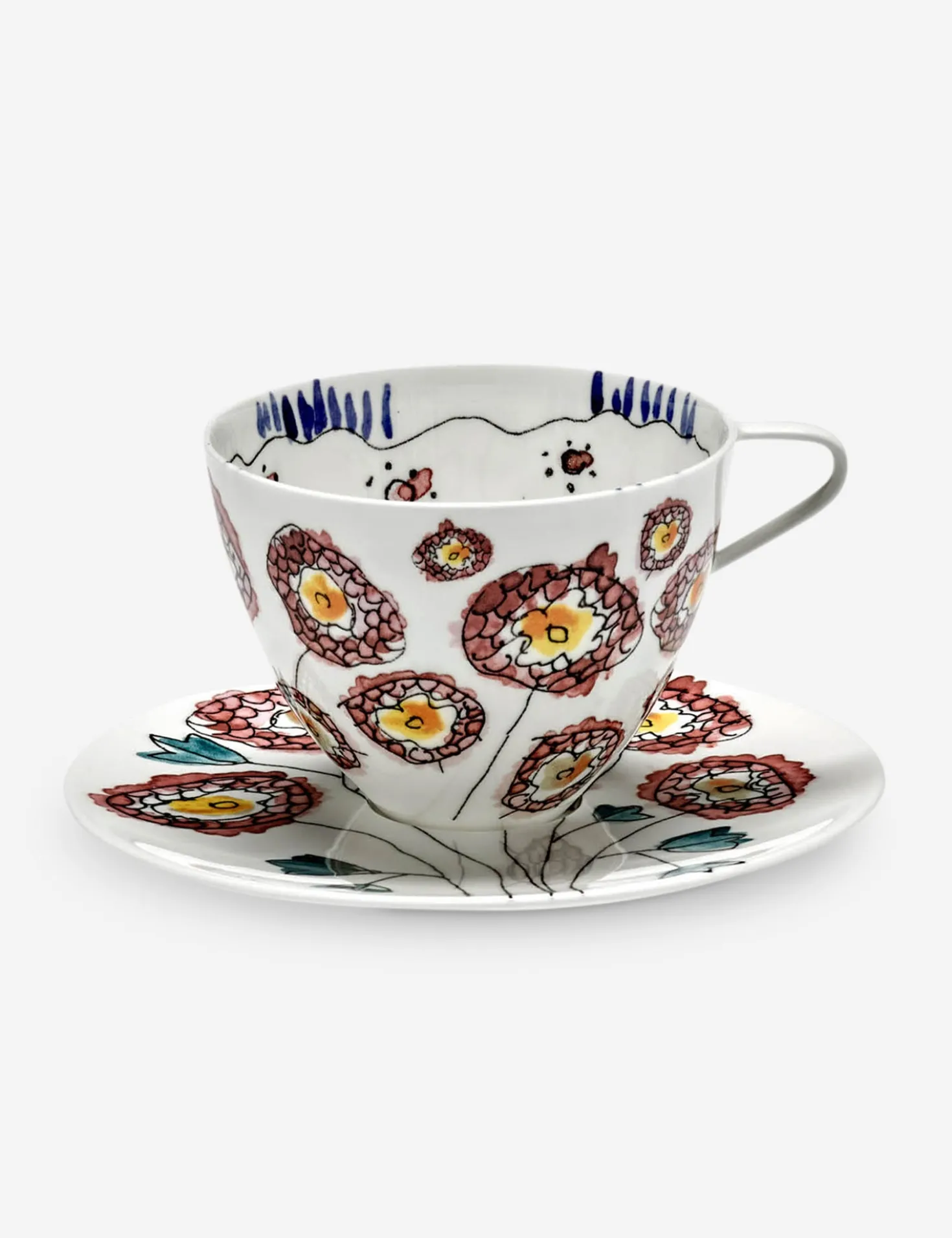 Midnight Flowers Drinkware by Marni x Serax