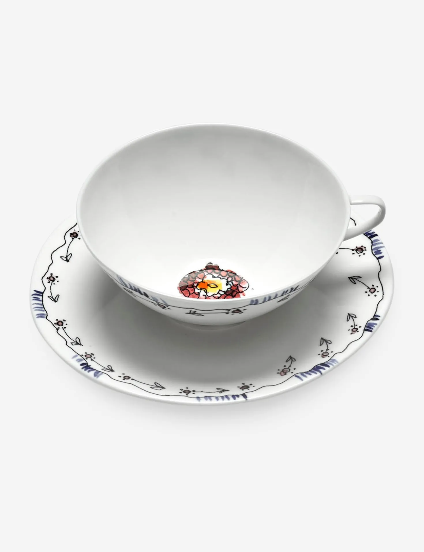 Midnight Flowers Drinkware by Marni x Serax
