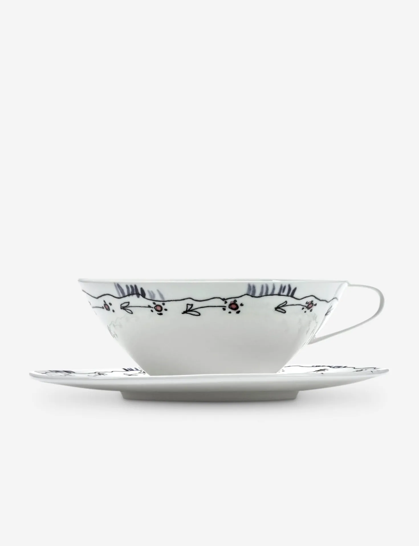 Midnight Flowers Drinkware by Marni x Serax