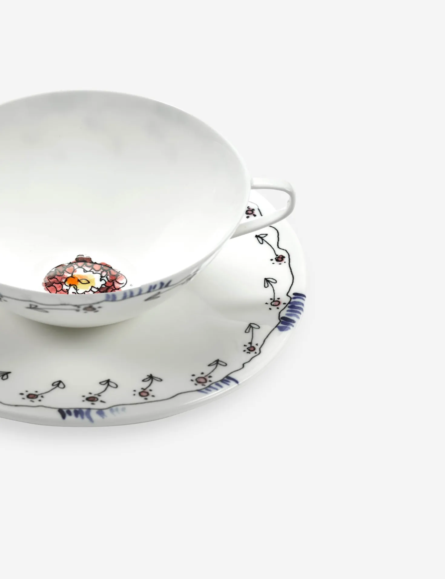 Midnight Flowers Drinkware by Marni x Serax