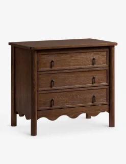 Millie 3-Drawer Nightstand