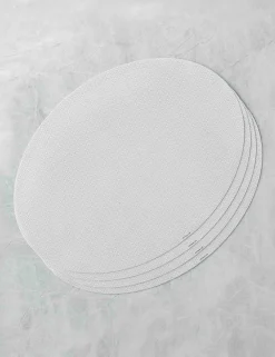 Mini Basketweave Oval Placemat (Set of 4) by Chilewich