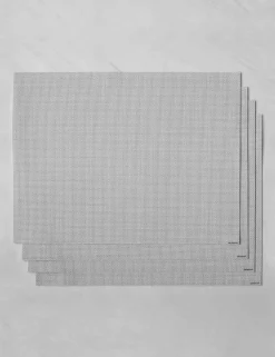 Mini Basketweave Rectangle Placemat (Set of 4) by Chilewich