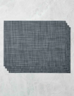 Mini Basketweave Rectangle Placemat (Set of 4) by Chilewich