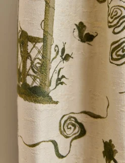 Misha Toile Curtain Panel