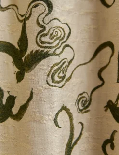 Misha Toile Curtain Panel