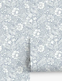 Modern Acanthus Peel + Stick Wallpaper by Erin & Ben Co.