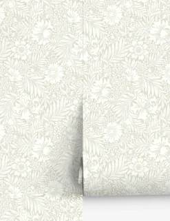 Modern Acanthus Peel + Stick Wallpaper by Erin & Ben Co.