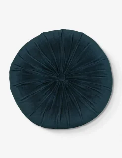 Monroe Velvet Round Pillow