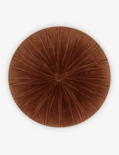 Monroe Velvet Round Pillow