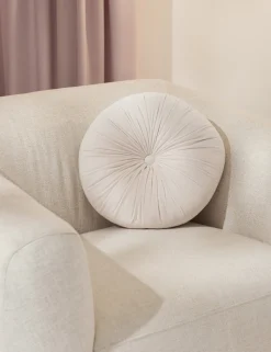 Monroe Velvet Round Pillow