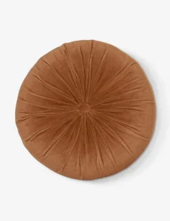 Monroe Velvet Round Pillow
