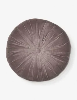 Monroe Velvet Round Pillow