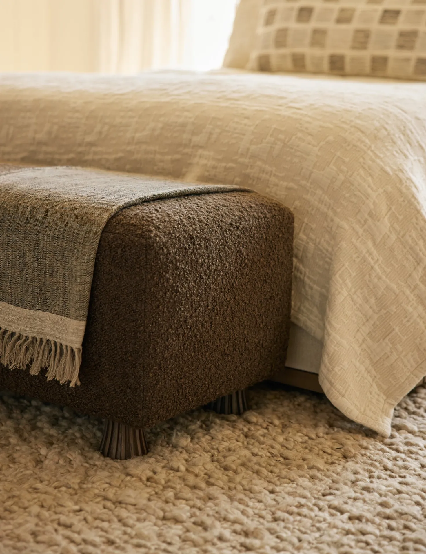 Muro Cotton Coverlet by DISC Interiors