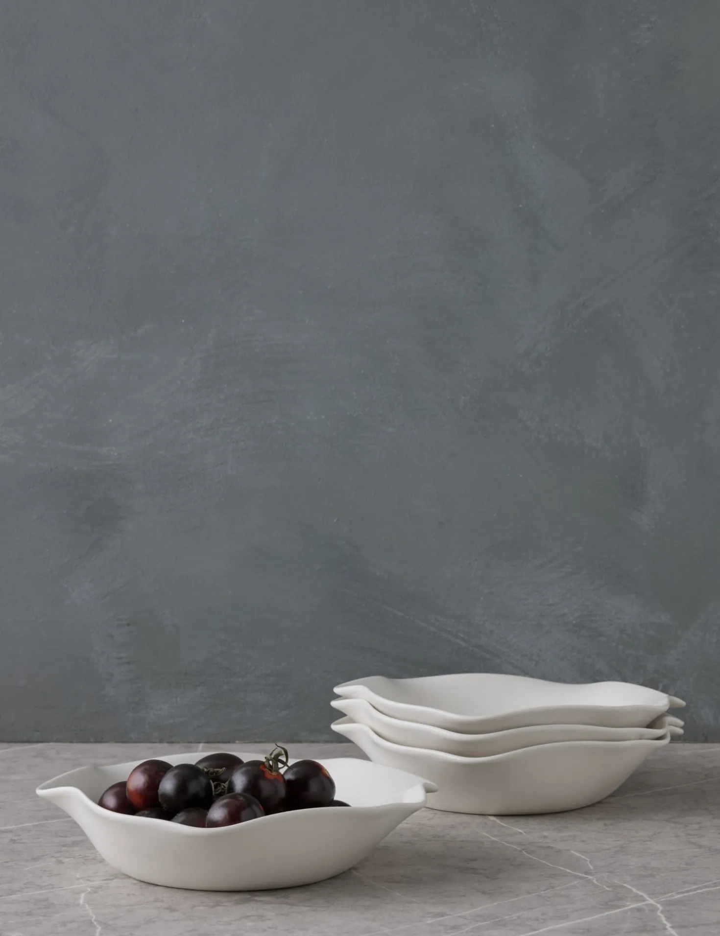 Nadia Satin-Matte Stoneware Dinnerware