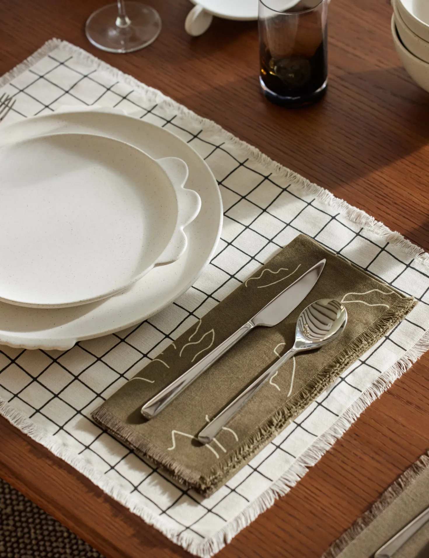 Narsi Table Linens by Sarah Sherman Samuel