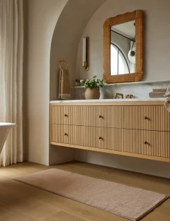 Nell Organic Cotton Bath Mat
