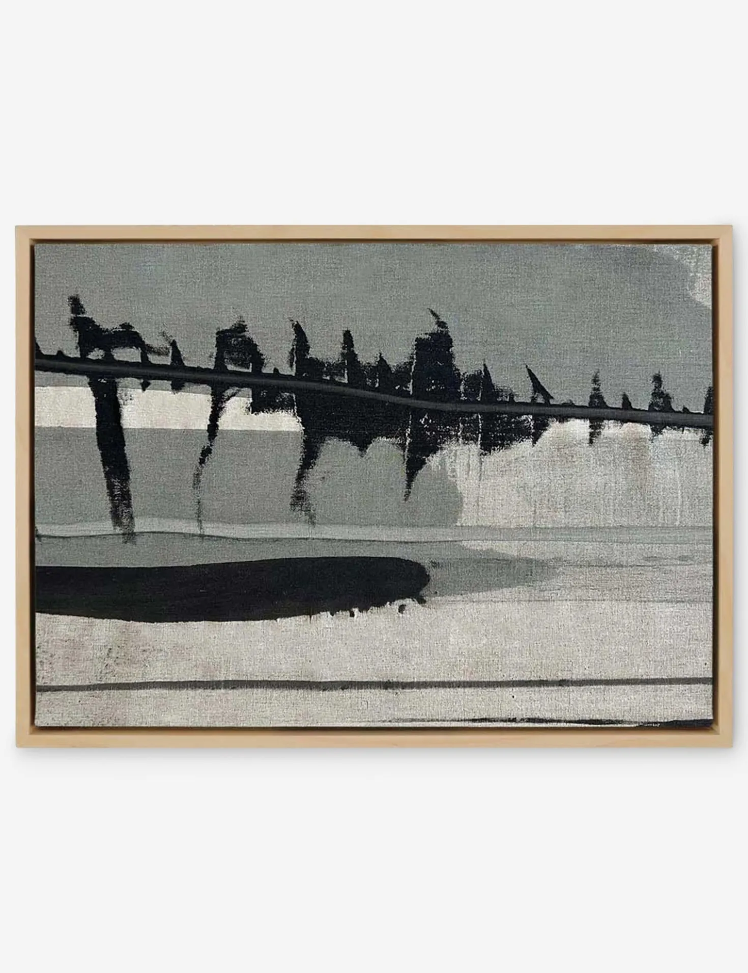 Neutral Abstract No. 35 Wall Art by Visual Contrast