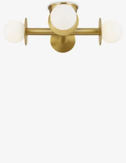 Nodes Semi-Flush Mount Light by Kelly Wearstler