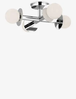 Nodes Semi-Flush Mount Light by Kelly Wearstler