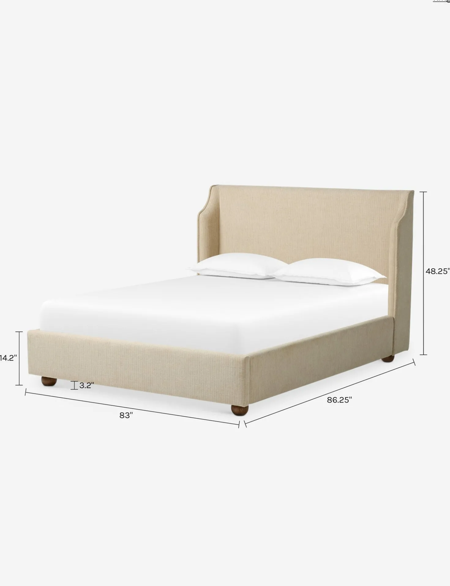 Noelia Platform Bed by Amber Lewis x Four Hands