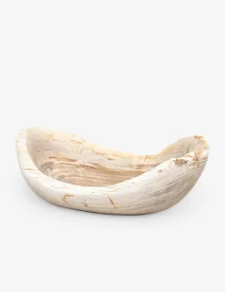 Noki Petrified Wood Bowl