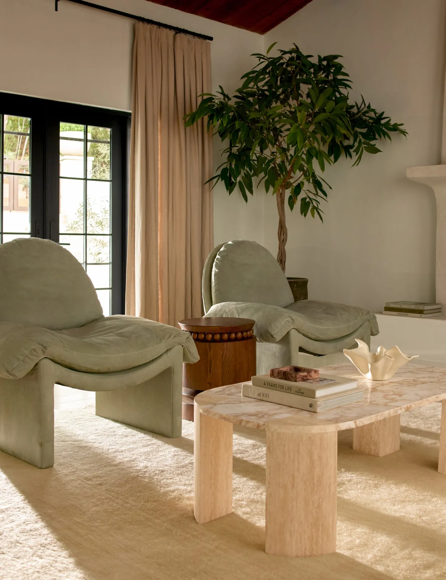 Nolina Leather Accent Chair by Carly Cushnie