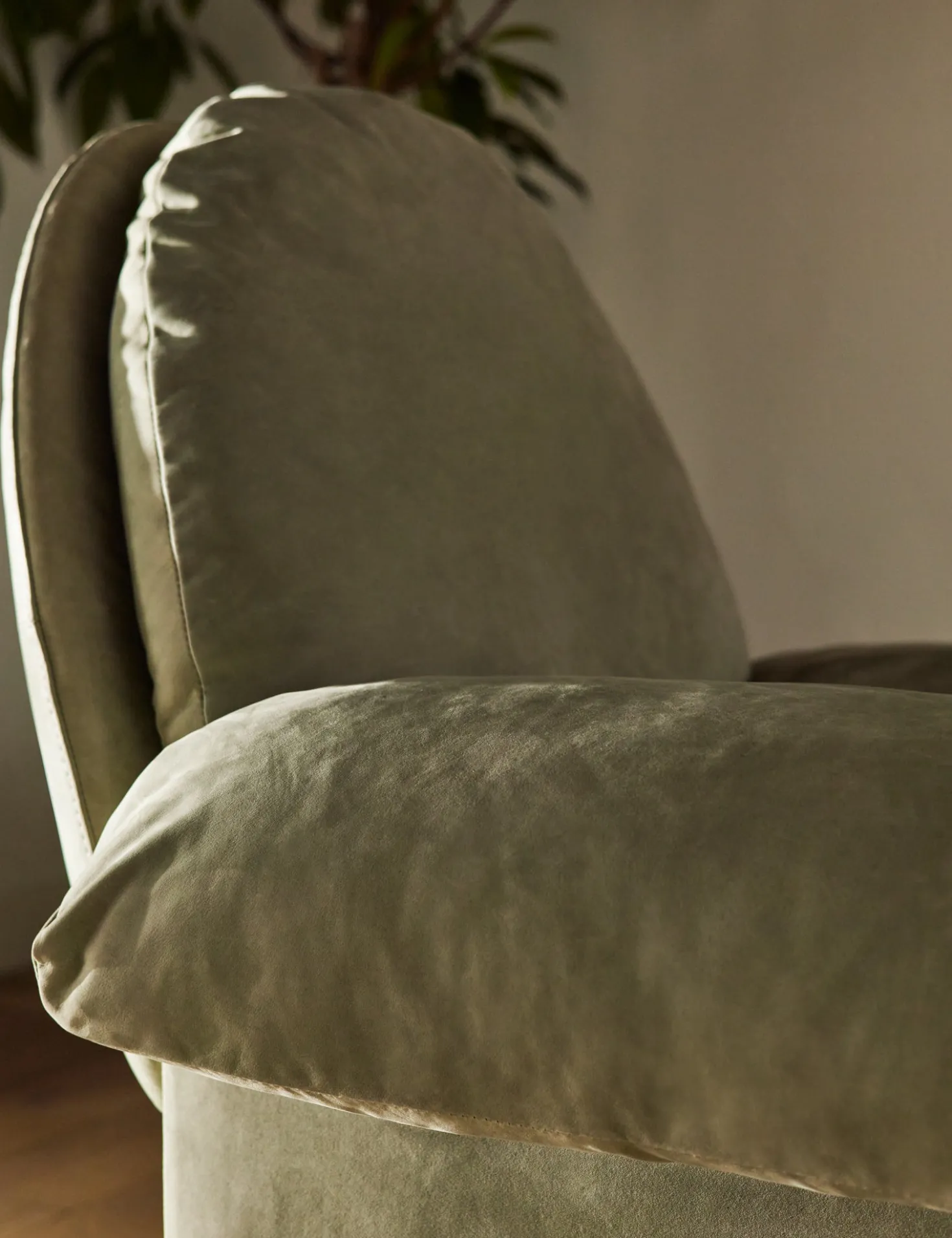 Nolina Leather Accent Chair by Carly Cushnie