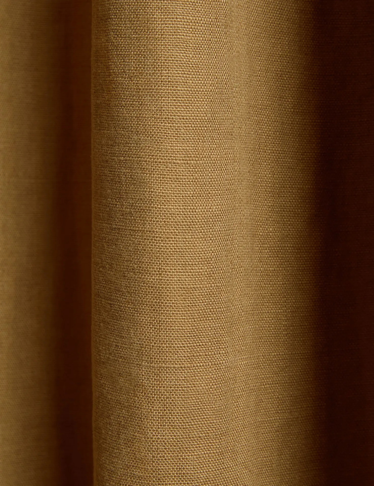 Nori Ruffle Belgian Linen Curtain Panel