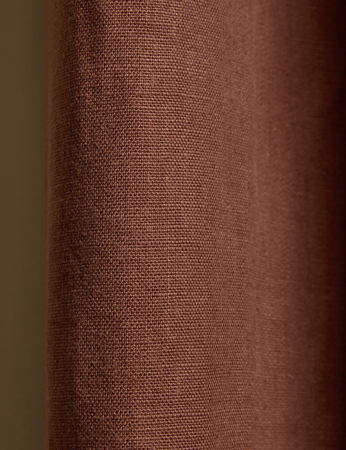Nori Ruffle Belgian Linen Curtain Panel