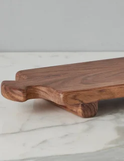 Normandy Wood Riser Footed Tray by etúHOME