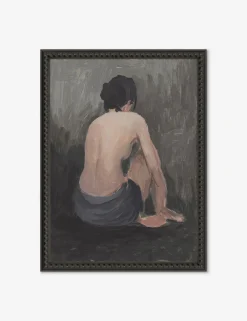 Nude Back Study Wall Art by Ryan Brown