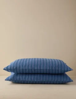 Oja Linen Cotton Pillowcases (Set Of 2) by Sarah Sherman Samuel