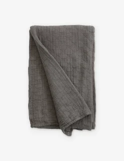 Ojai Cotton Matelassé Coverlet by Pom Pom at Home