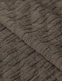 Ojai Cotton Matelassé Coverlet by Pom Pom at Home
