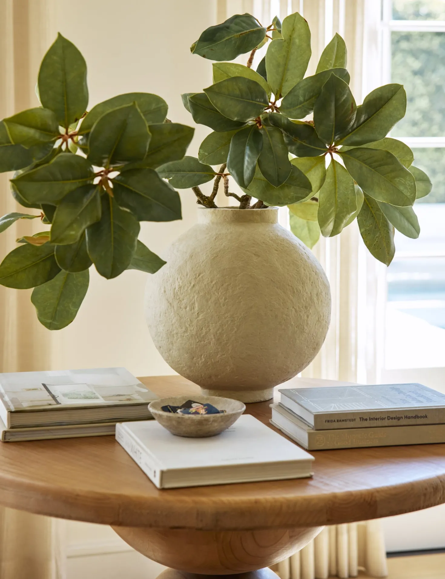 Olivos Paper Mache Decorative Vase by Amber Lewis x Four Hands
