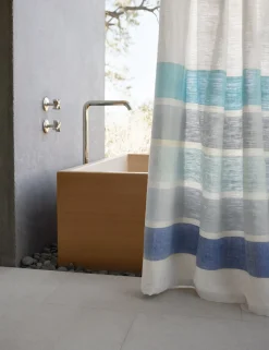Omo Shower Curtain by Bolé Road Textiles
