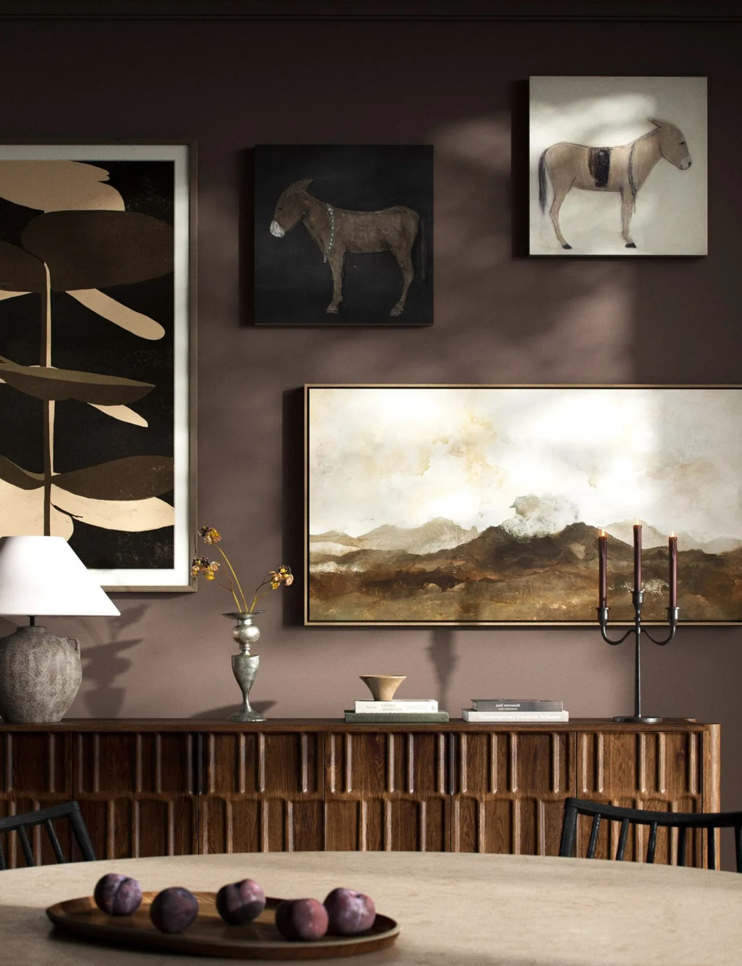 On the Range Wall Art (Set of 4) by Various Artists